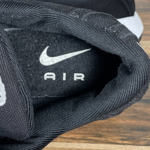 Vintage Nike Air Cross Training Mens Size 10 Shoes Black Canvas Athletic Sneaker main image 4